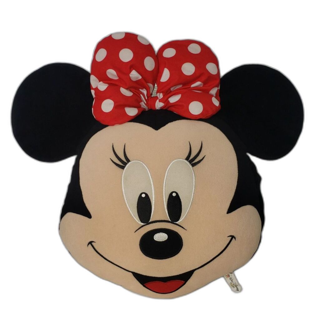 Walt Disney World Minnie Mouse Pajama Pouch Plush Extra Large XL Bed Pillow